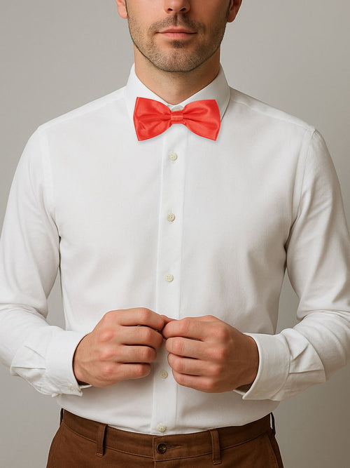 Suitable satijnen strik rood