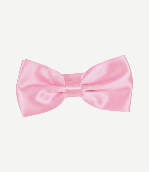 Satijnen strik roze