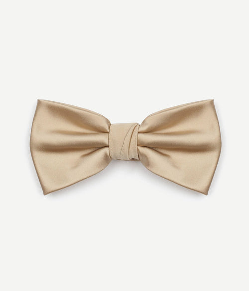 Suitable satin strik beige