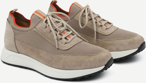 Sneaker suede beige