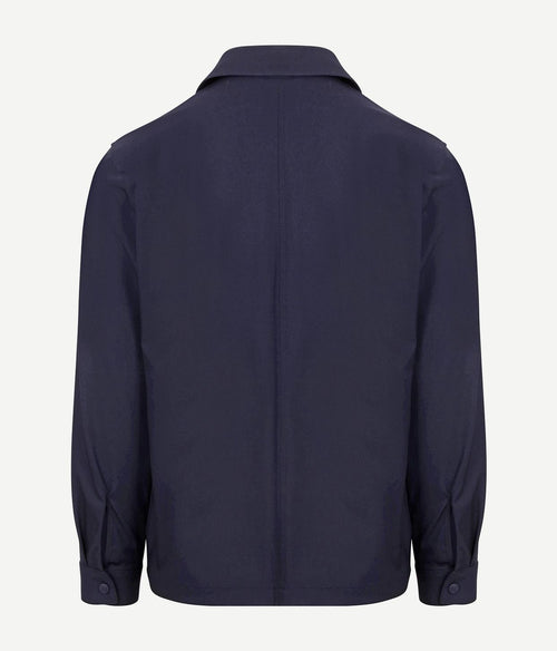 Suitable base shacket donkerblauw | Regular-fit