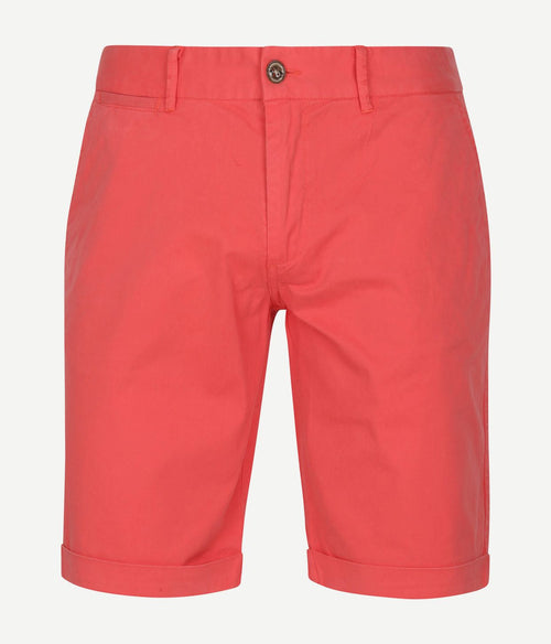 Suitable short chino arend koraal rood