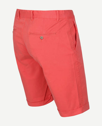 Suitable short chino arend koraal rood