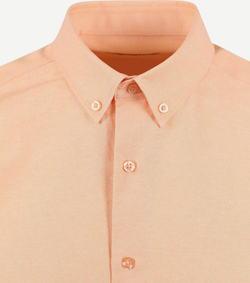 Suitable short sleeve overhemd oranje