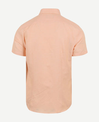 Suitable short sleeve overhemd oranje
