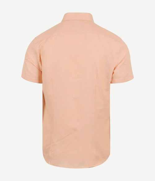 Suitable short sleeve overhemd oranje