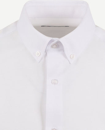 Suitable short sleeve overhemd wit | Regular-fit