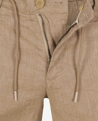 Suitable short stanley camel bruin | Slim-fit