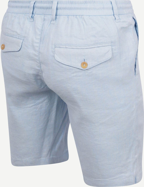 Suitable short stanley ice lichtblauw | Slim-fit