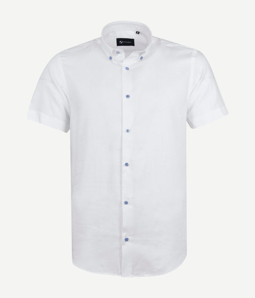 Suitable shortsleeve overhemd wit