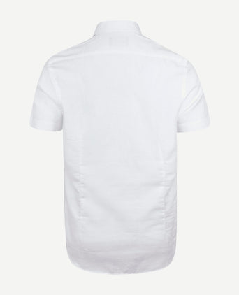 Suitable shortsleeve overhemd wit