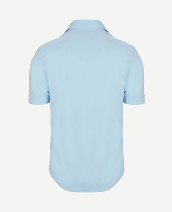 Shortsleeve sorona overhemd erik lichtblauw