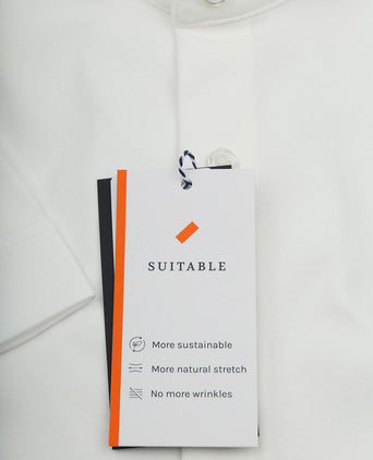 Shortsleeve sorona overhemd erik wit