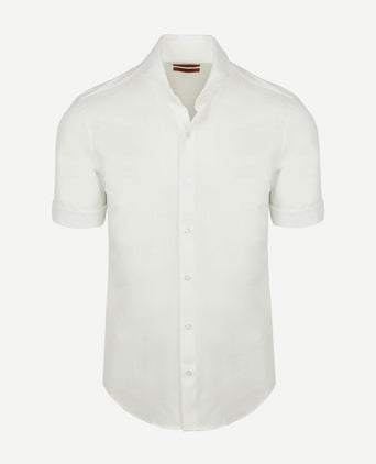 Shortsleeve sorona overhemd erik wit
