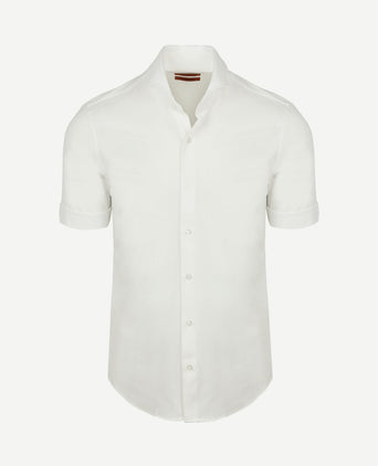 Shortsleeve sorona overhemd erik wit