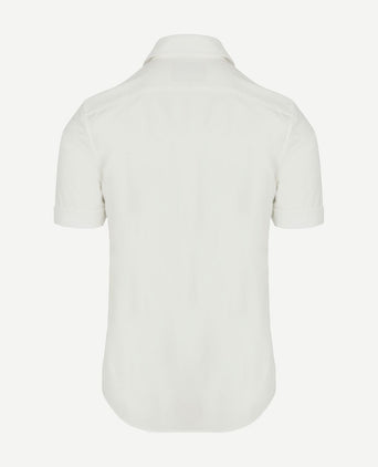 Shortsleeve sorona overhemd erik wit