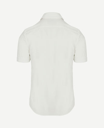 Shortsleeve sorona overhemd erik wit