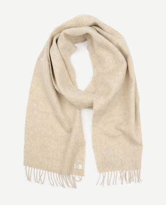 Suitable sjaal merino wol ecru