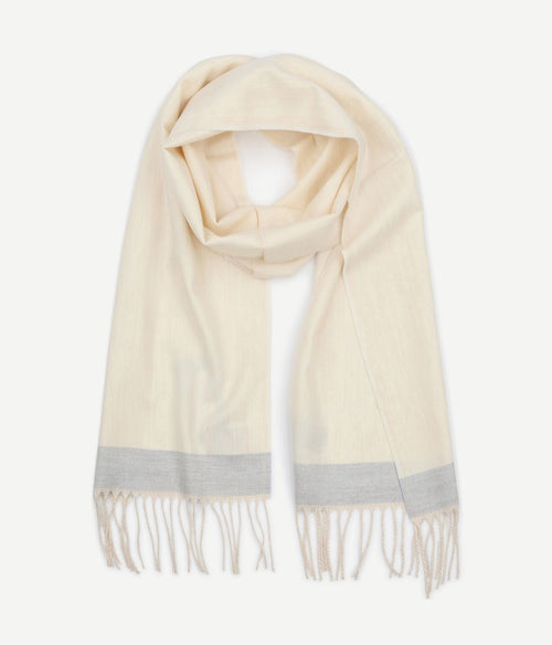 Suitable sjaal softfeel ecru