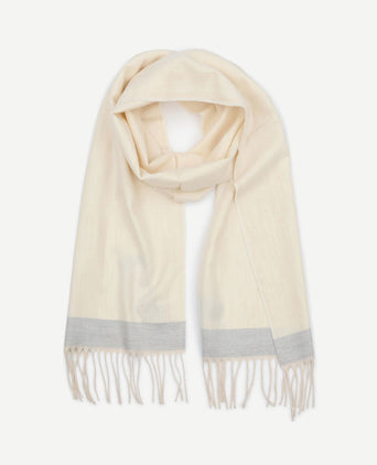 Sjaal softfeel ecru