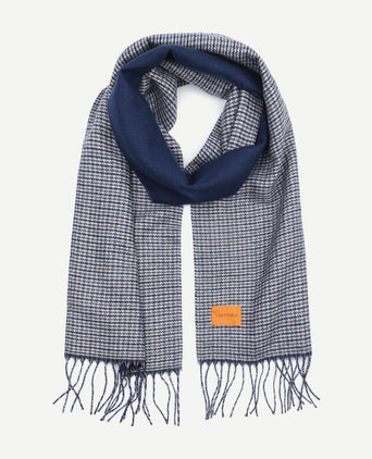 Sjaal softfeel pepita grijs