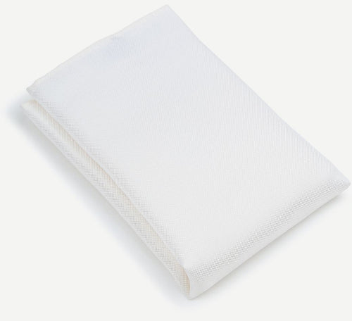 Suitable zijde pochet wit