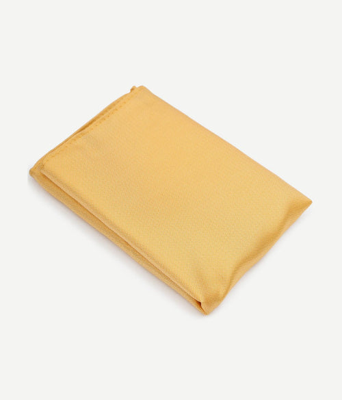 Suitable zijde pochet geel