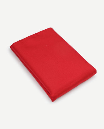 Zijde pochet rood