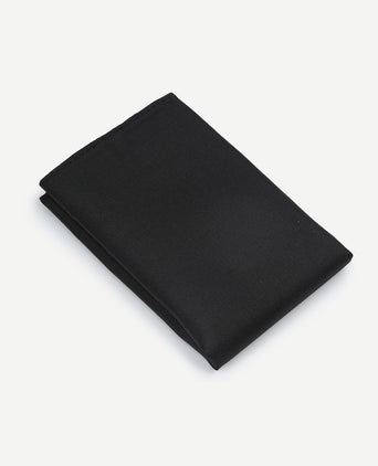 Zijde pochet zwart