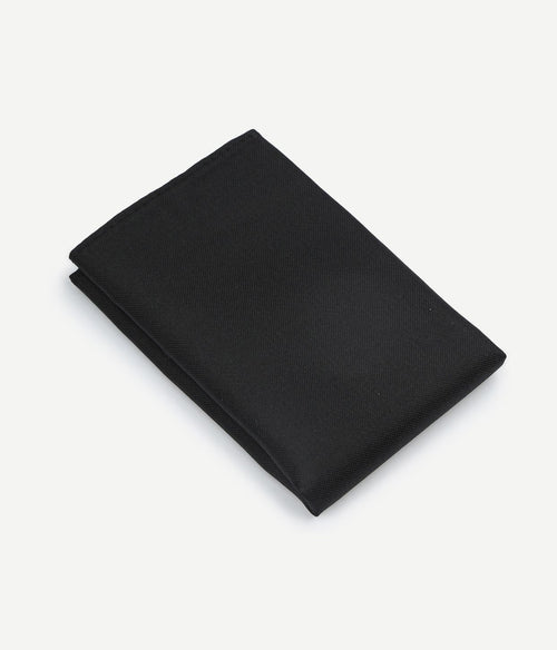 Suitable zijde pochet zwart