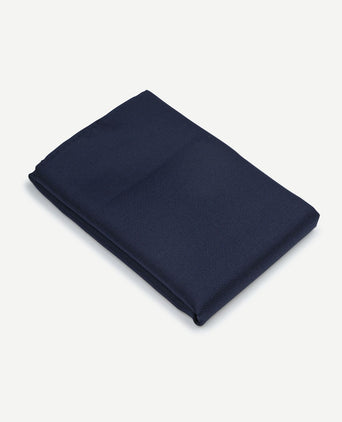 Zijde pochet donkerblauw