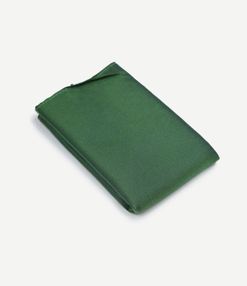 Zijde pochet groen