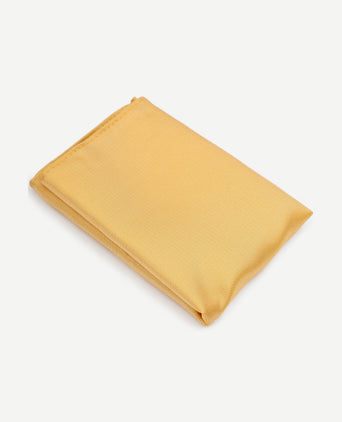 Zijde pochet geel