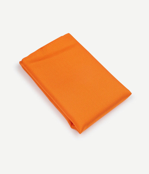 Zijde pochet oranje