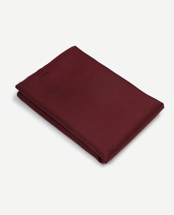Zijde pochet bordeaux