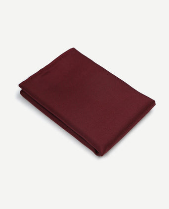 Zijde pochet bordeaux