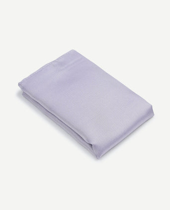 Zijde pochet lila