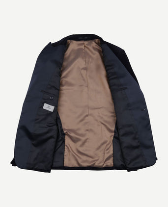 Suitable smoking blazer velvet donkerblauw