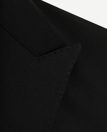 Suitable smoking New York 100% wol | Slim-fit