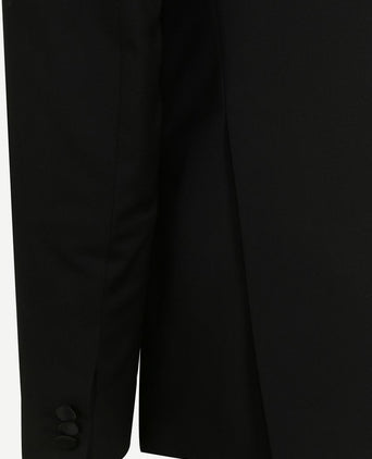 Suitable smoking New York 100% wol | Slim-fit