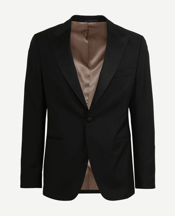 Suitable smoking New York 100% wol | Slim-fit