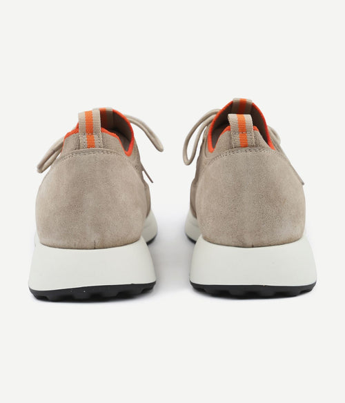Suitable sneaker suede beige