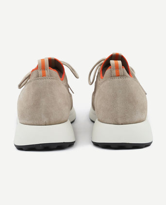 Sneaker suede beige