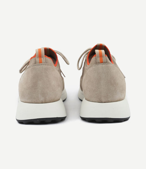 Sneaker suede beige