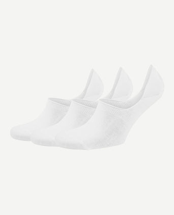 Sneakersok (3-pack) wit
