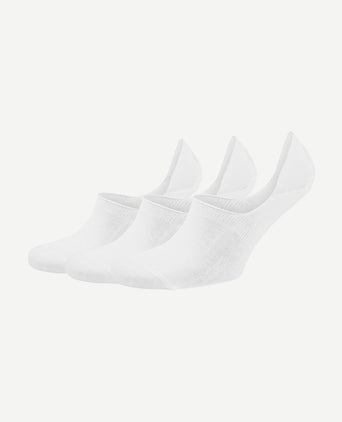 Sneakersok (3-pack) wit