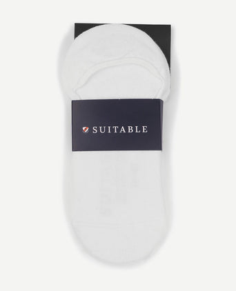 Suitable sneakersok (3-pack) wit