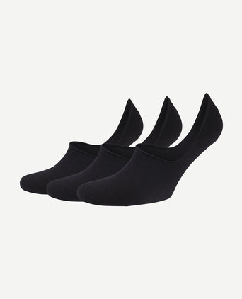 Sneakersok (3-pack) zwart