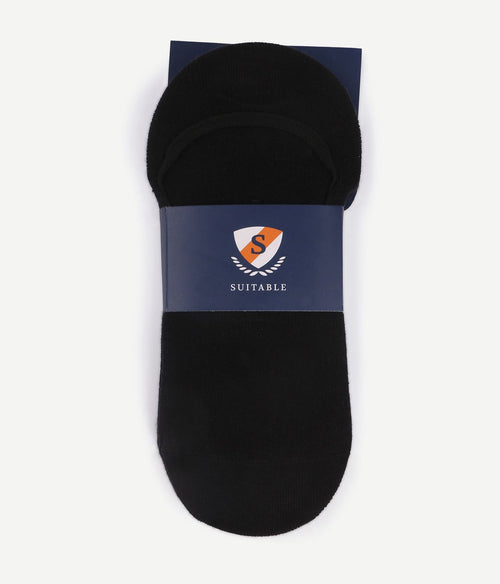 Suitable sneakersok (3-pack) zwart