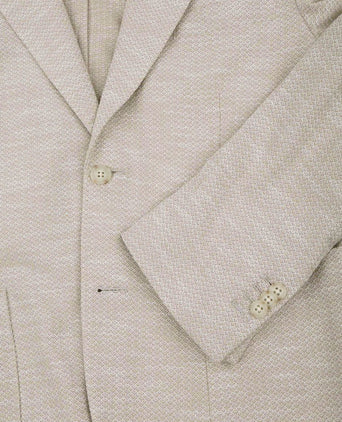 Soft knitted colbert beige